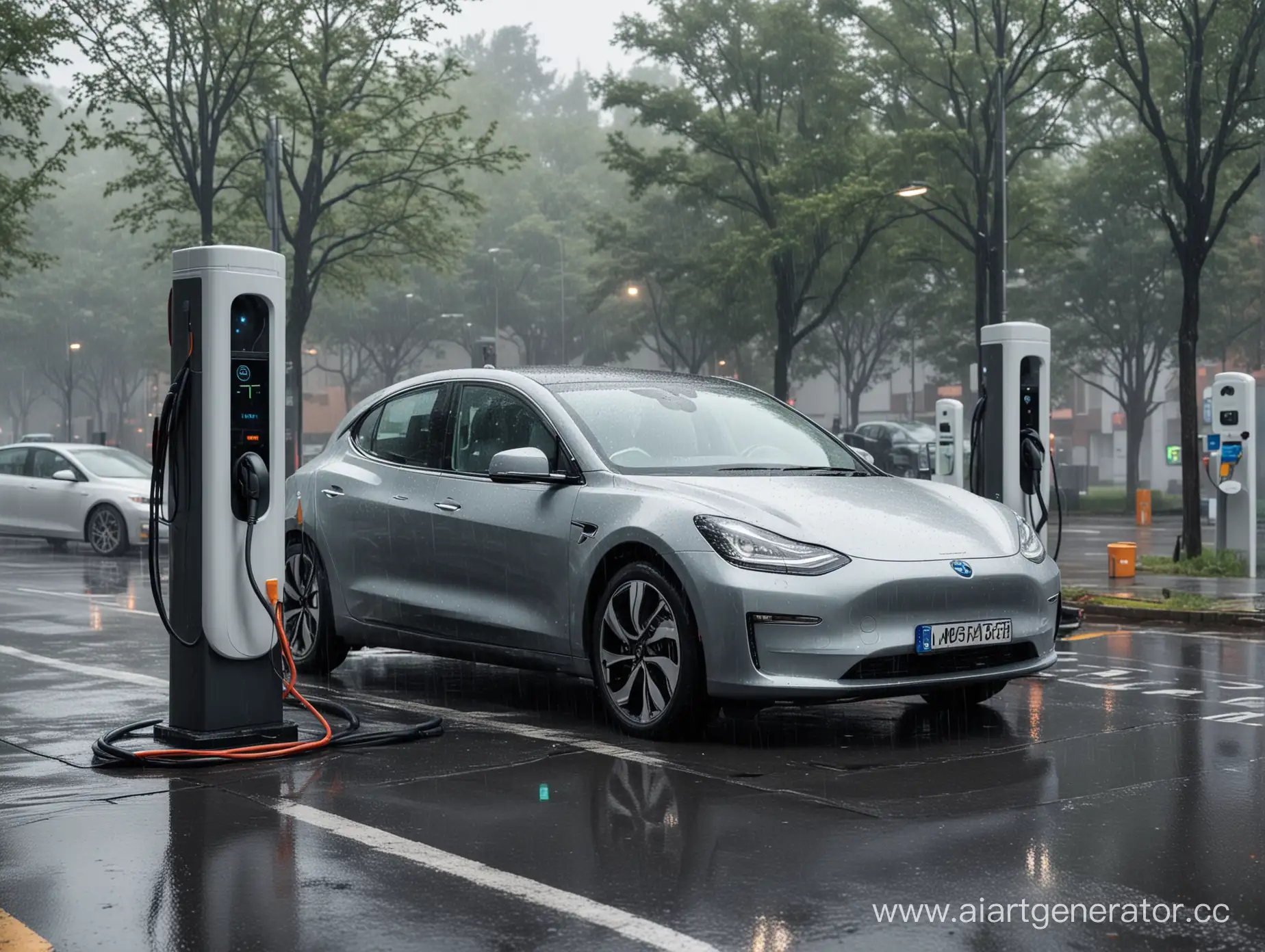 Charging-Electric-Vehicles-in-a-Rainstorm