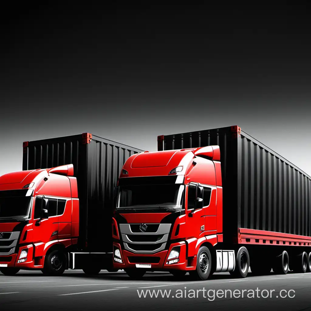 Dynamic-Red-and-Black-Freight-Transport-Futuristic-Cargo-Delivery