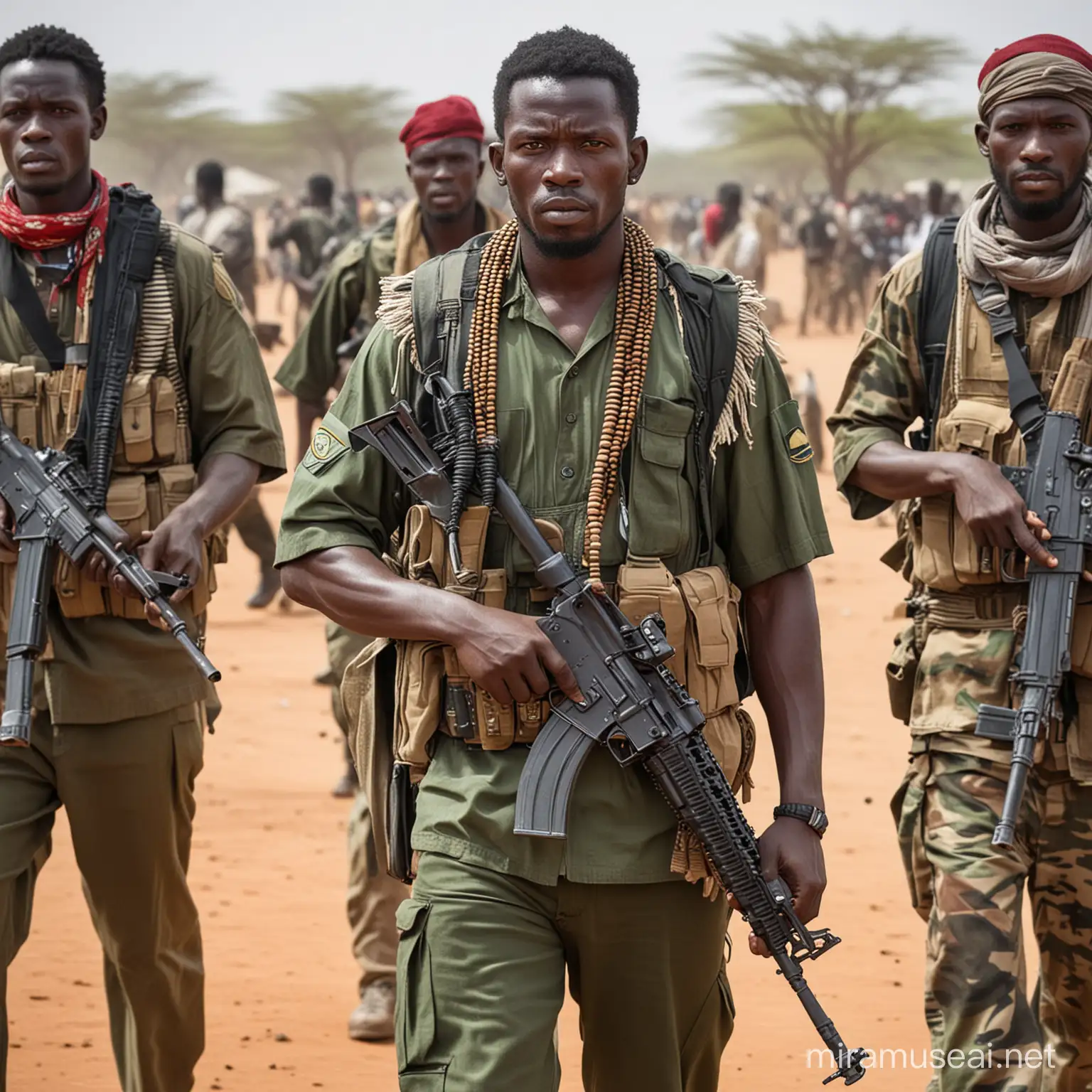 armed militia group in Africa 