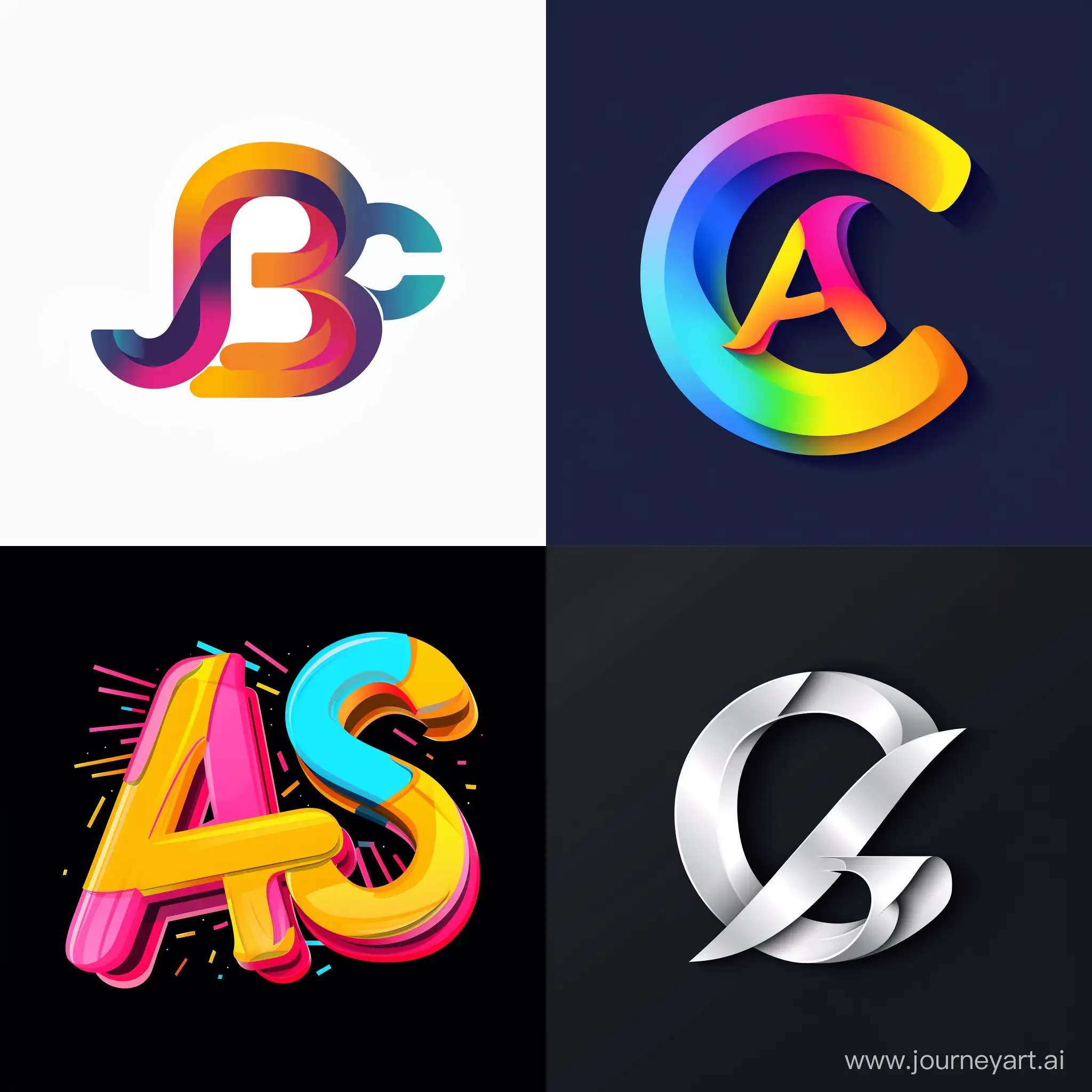 Colorful-ABC-Logo-Vector-Image