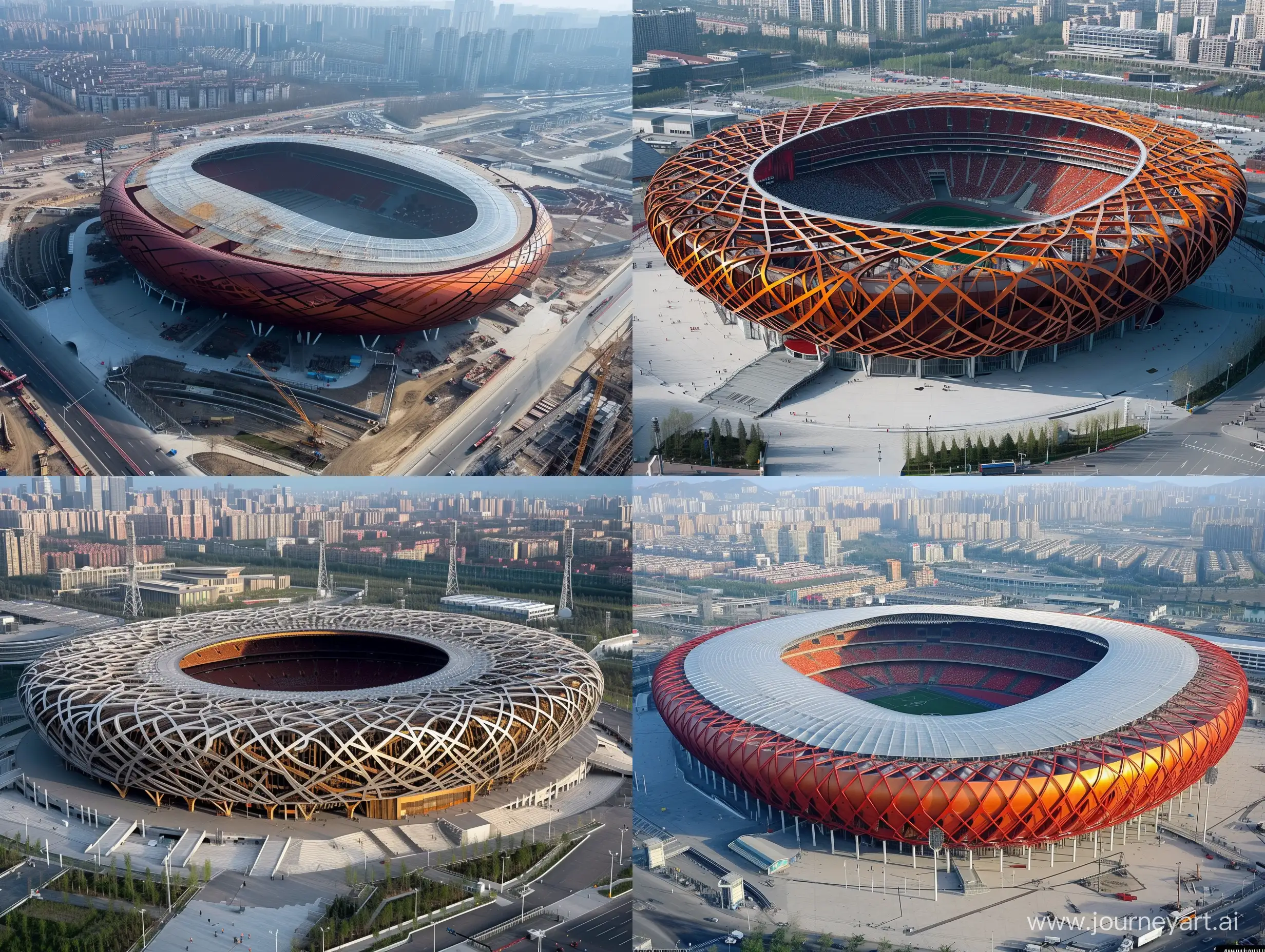 Aerial-View-of-Birds-Nest-Olympic-Venue