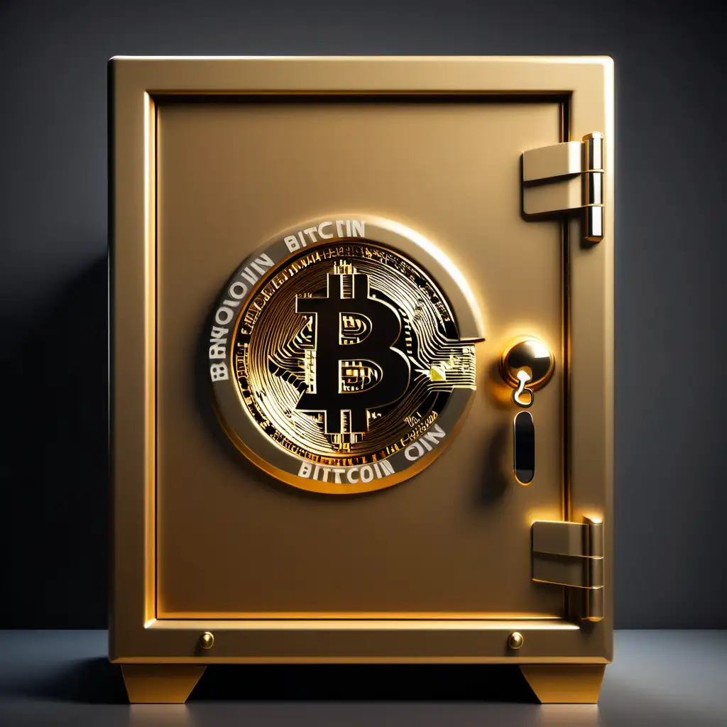 Secure Bitcoin Storage in a Golden Safe