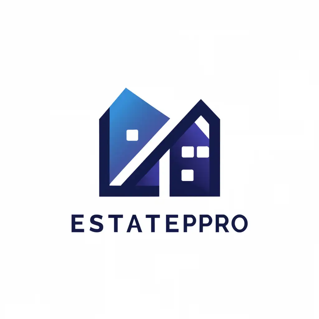 LOGO-Design-For-EstatePro-Modern-Text-with-House-Roof-E-and-Arrowhead-P
