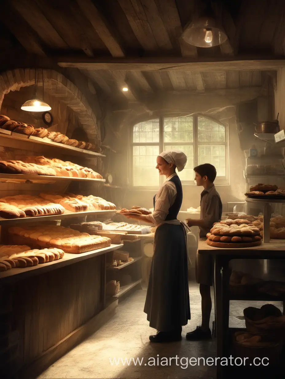 Enchanting-Bakery-Encounter-with-Aunt-and-Young-Man