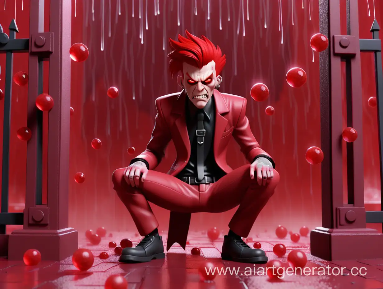 Rebellious-Death-and-Anger-Punk-Guy-Under-Red-Crystal-Rain