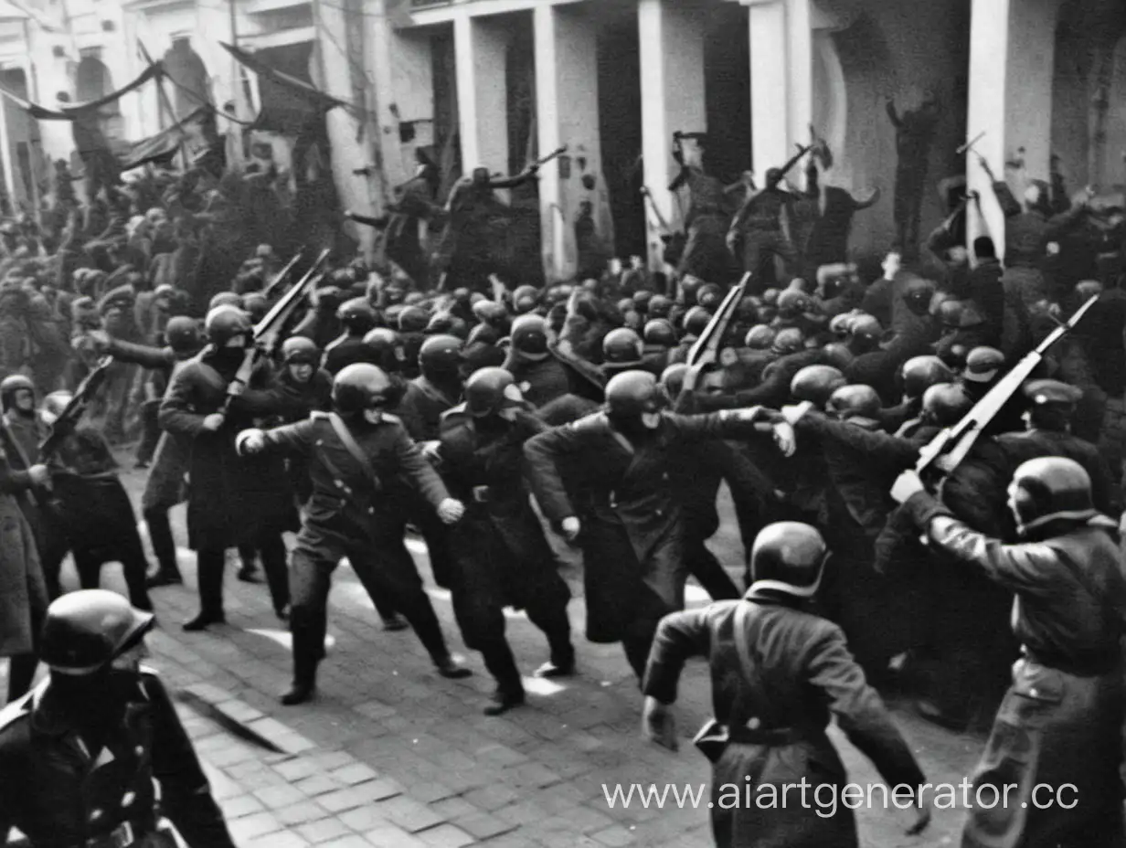 Кровавая революция фашистов в Пепестане
