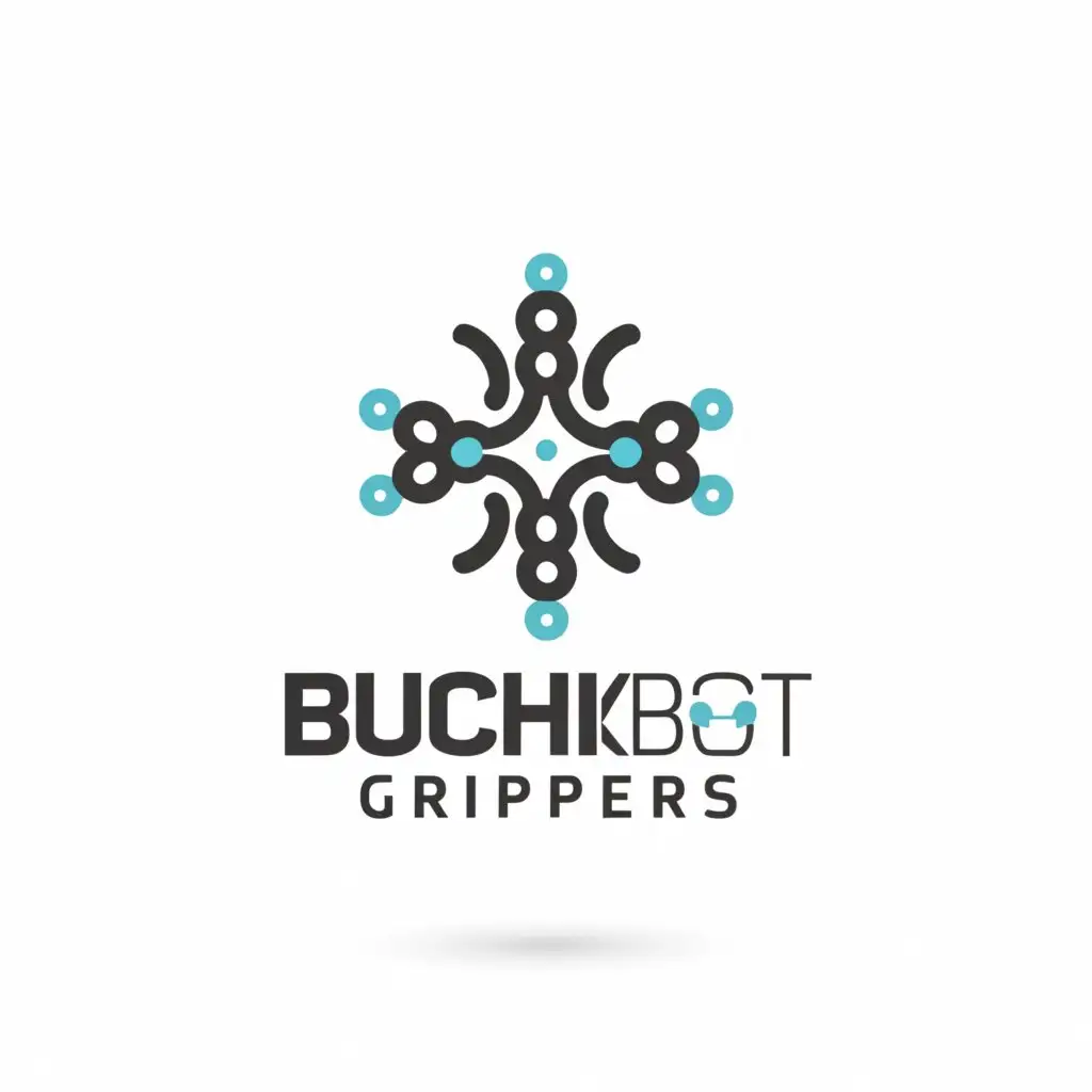 a logo design,with the text 'BunchBot Grippers', main symbol:Cluster grasping,Moderate,be used in Technology industry,clear background