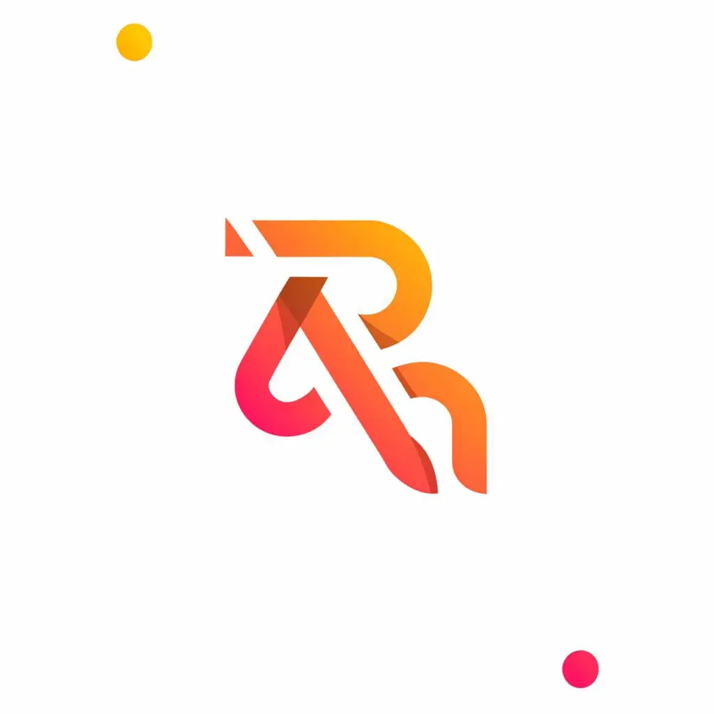 a logo design,with the text "AR", main symbol:minimalist,Moderate,clear background