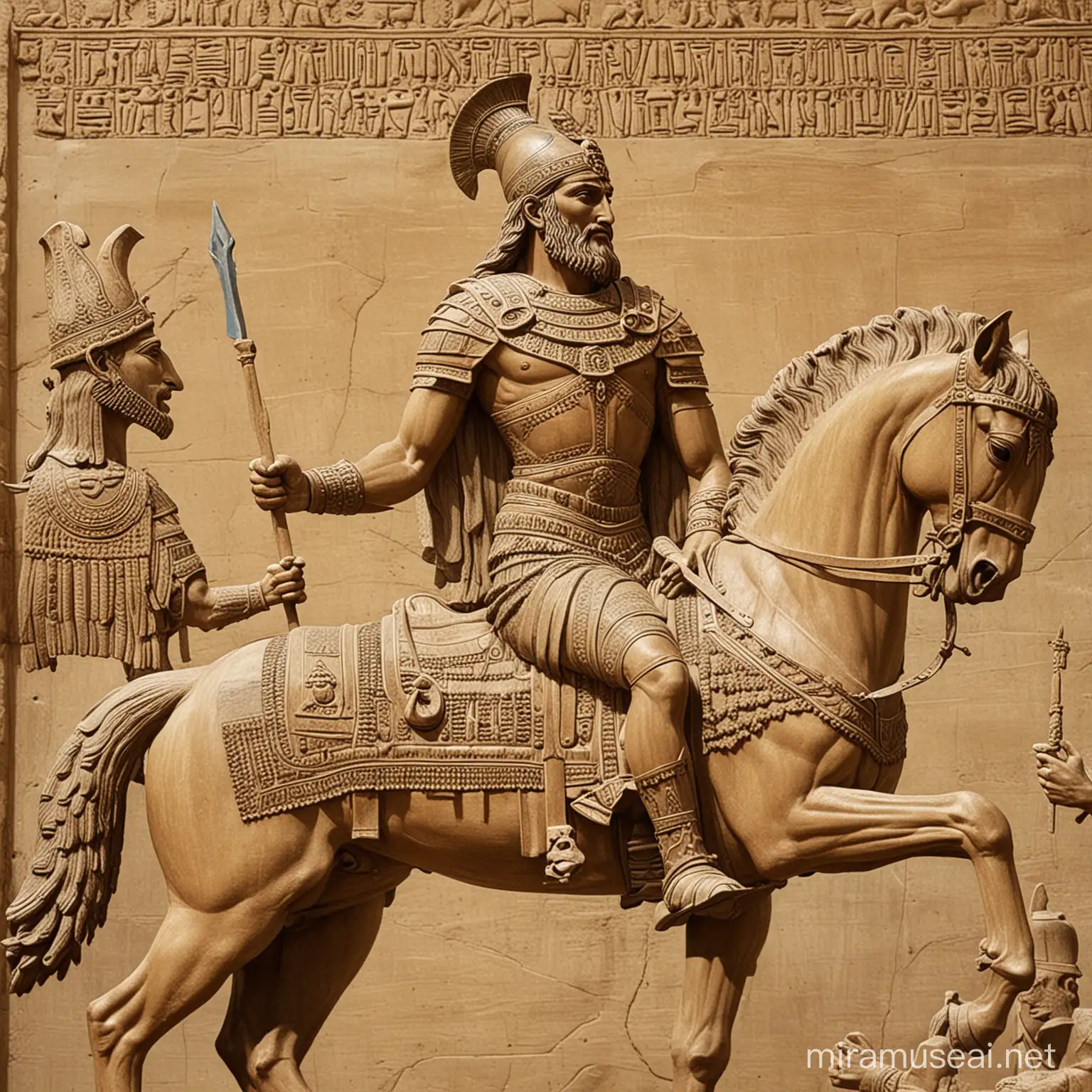 King Massinissa in Numidian Horseman Armor