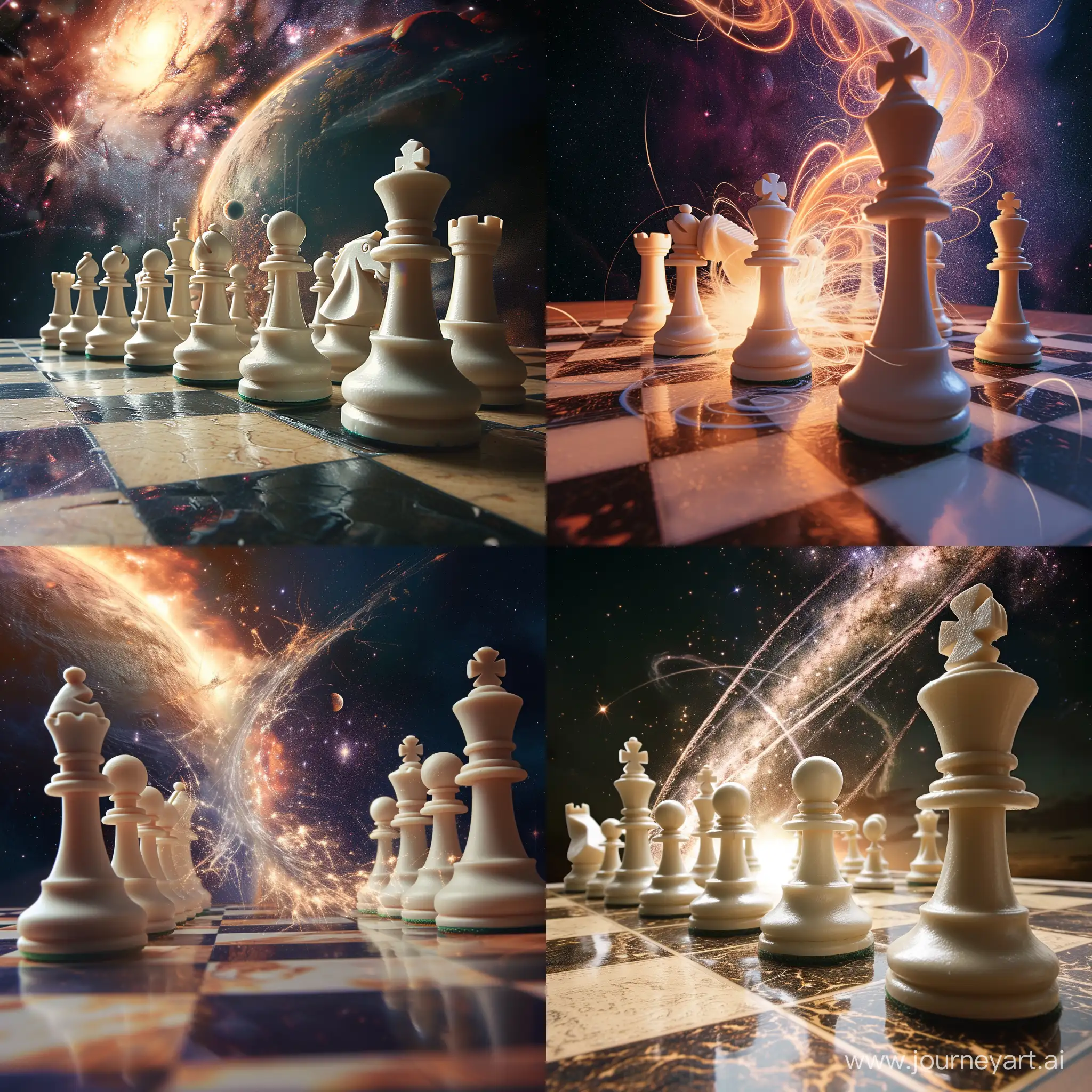 Fantastical-Chessboard-White-Checkmate-in-a-Magical-Universe