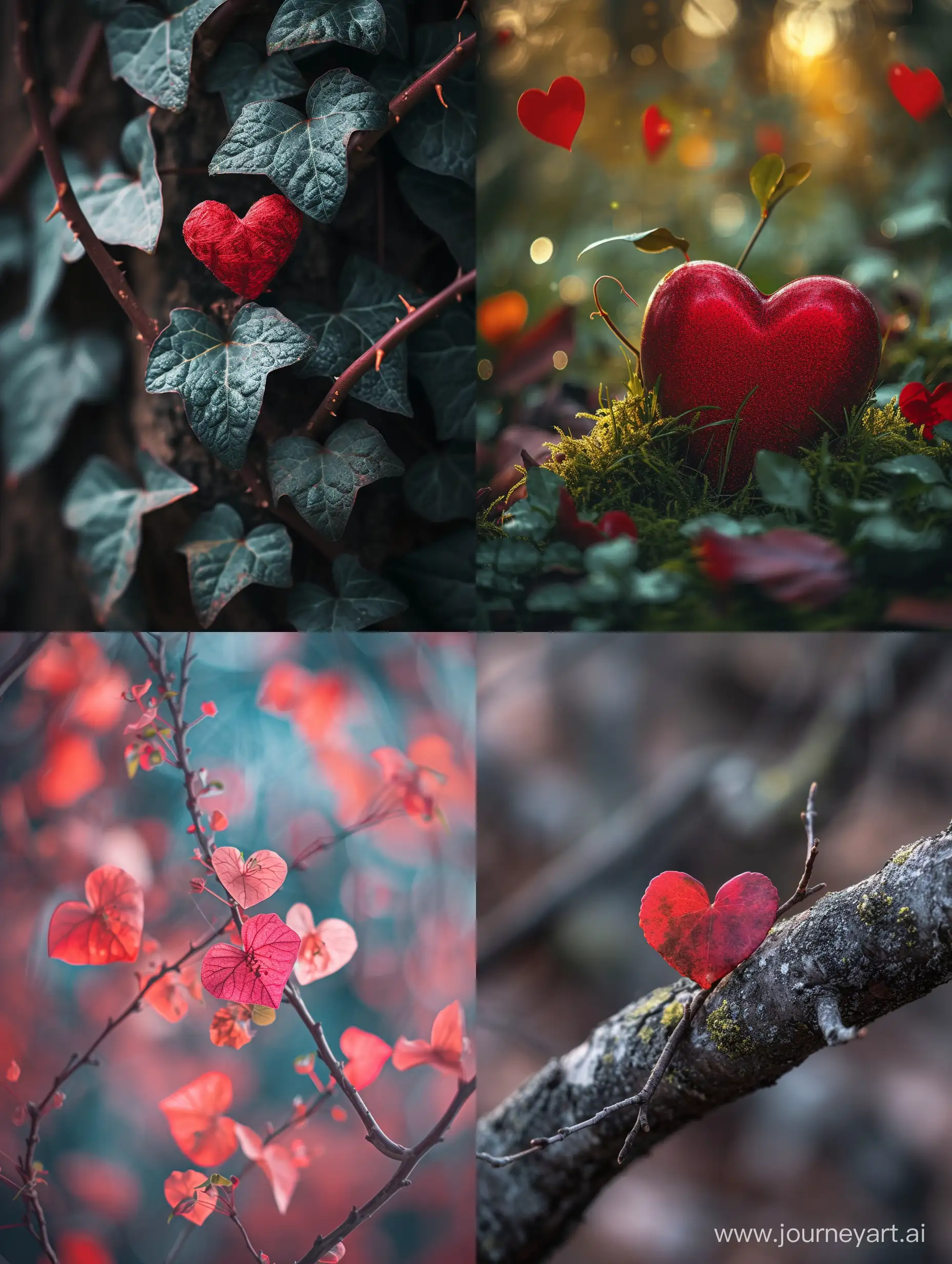 Romantic-Valentines-Day-Greeting-Poster-with-Natural-Beauty