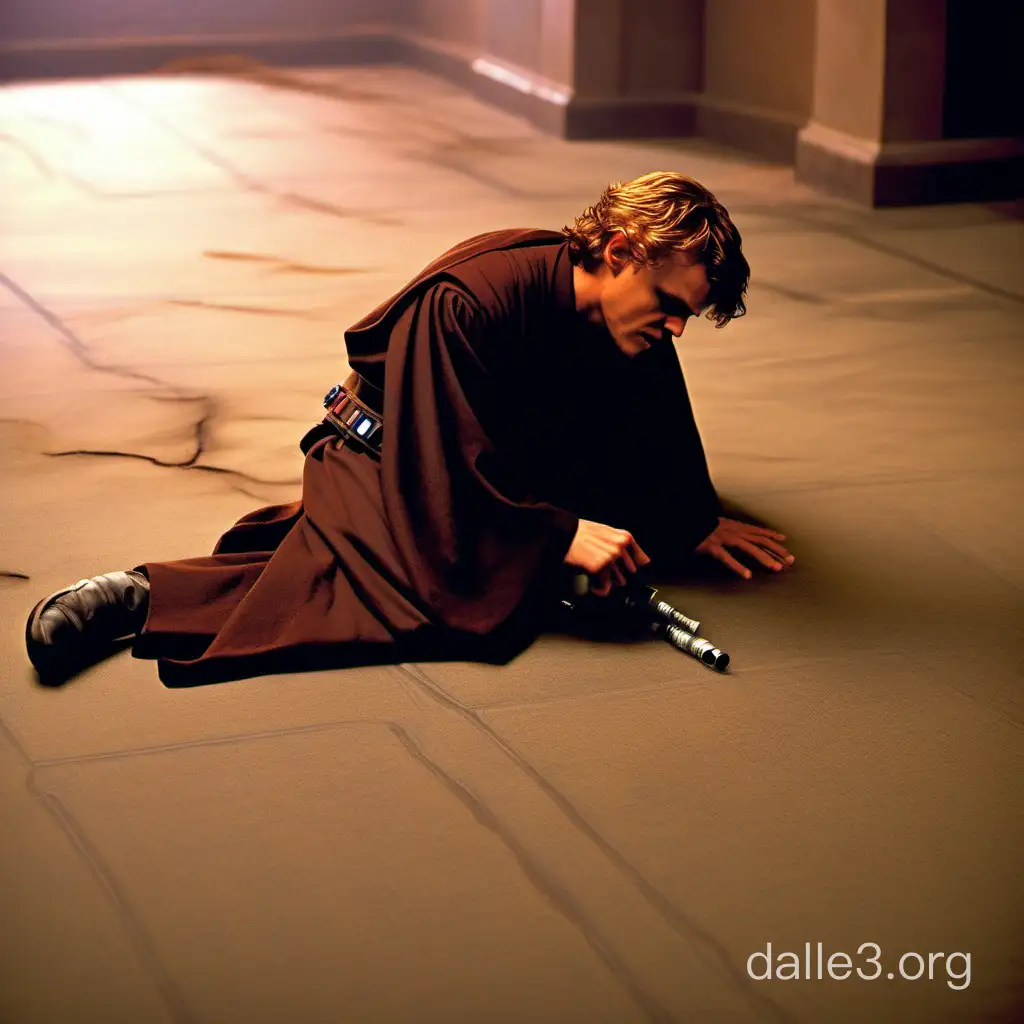 anakin skywalker drunk fainted floor