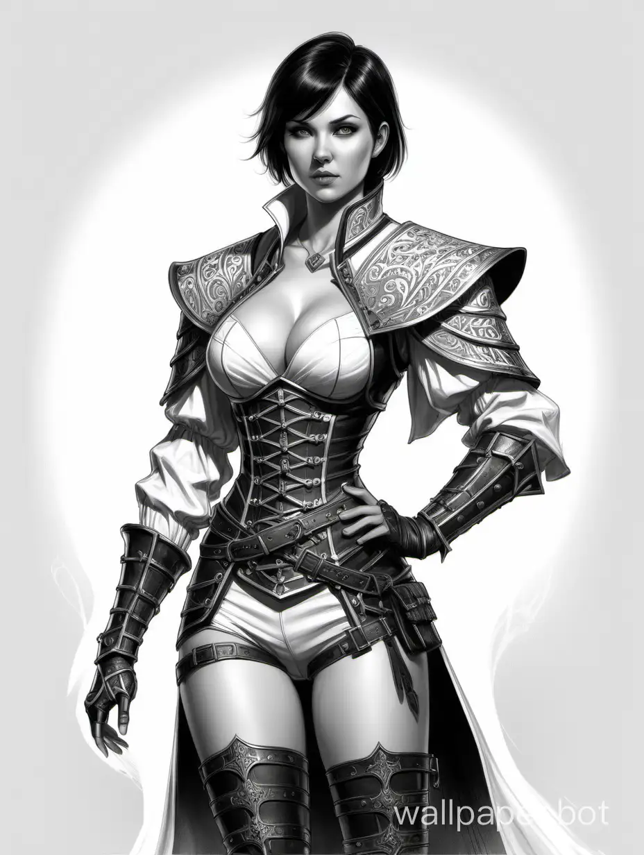 Yulia-Bavarian-Mage-Bard-Portrait-Tall-Woman-in-Leather-Armor-with-Steel-Shoulder-Pads