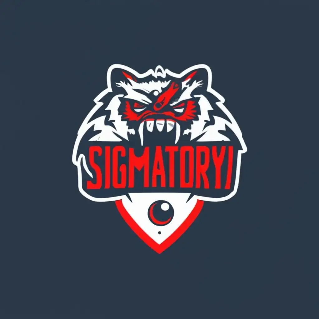 logo, Bloody, with the text "Sigmatoryi", typography, be used in Sports Fitness industry add background blood add wild eyes
Add one eye