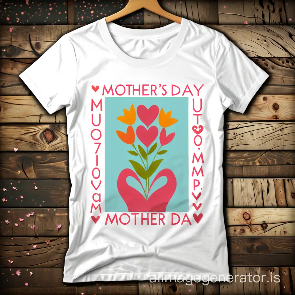 Celebrating-Mothers-Day-with-Floral-Elegance-TShirt-Design