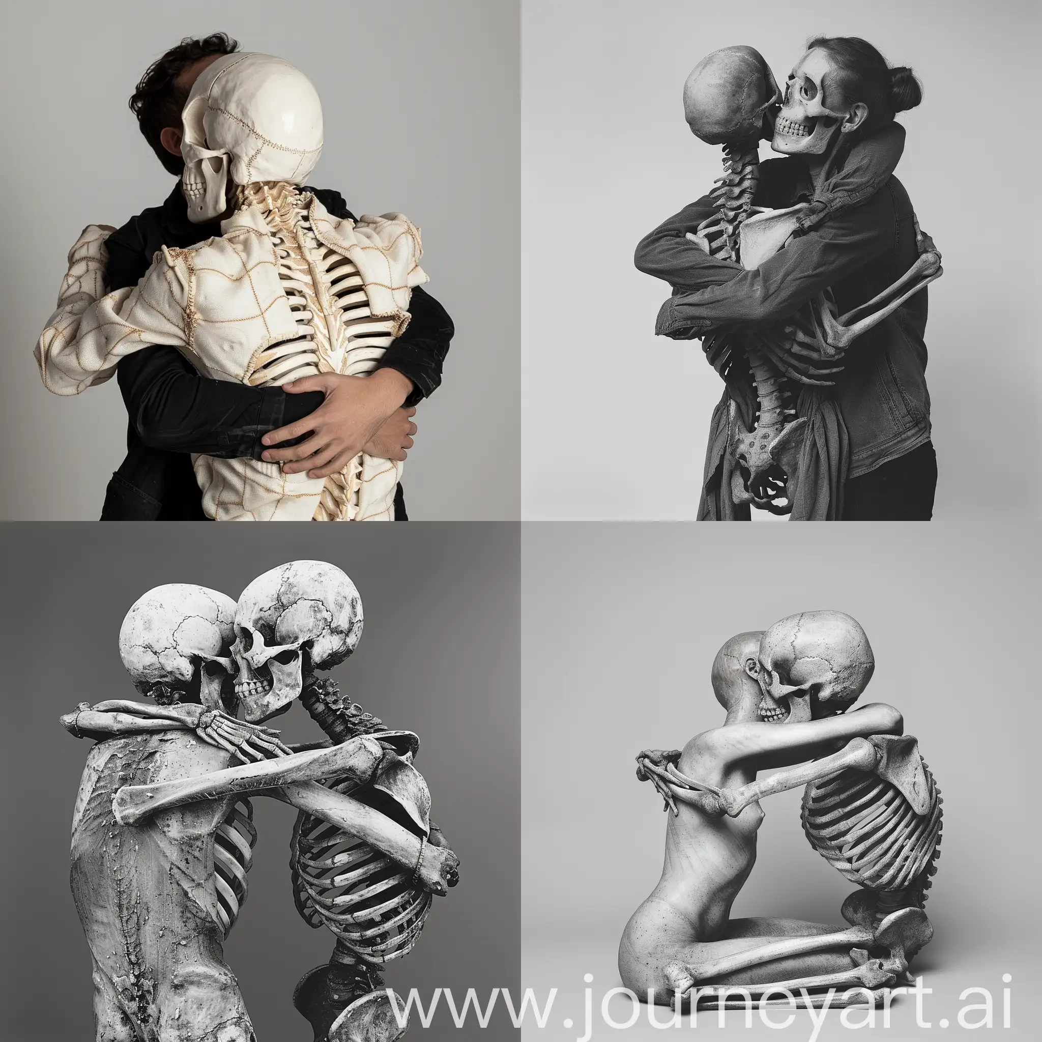 Stretching-Bones-Embrace-Surrealistic-Human-Form-Artwork