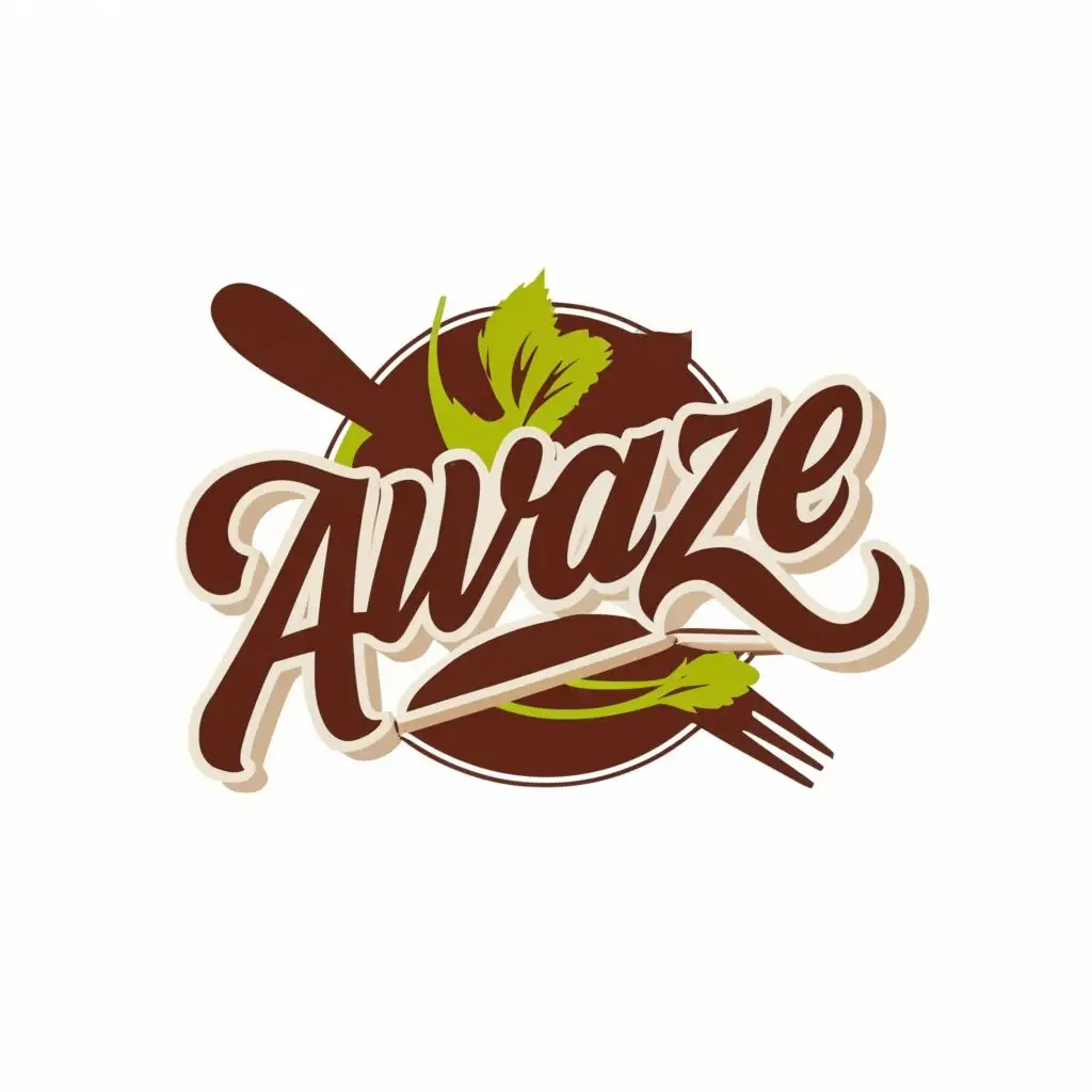 logo, restaurant, with the text "Awaze", typography, be used in Restaurant industry