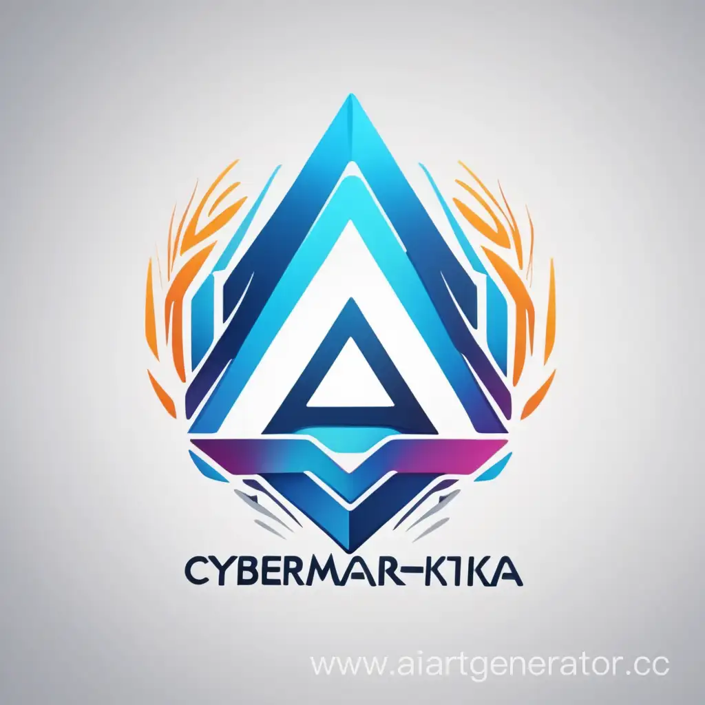 нарисуй логотип компании "КиберМаркетика" (компания занимается цифровым продвижением)