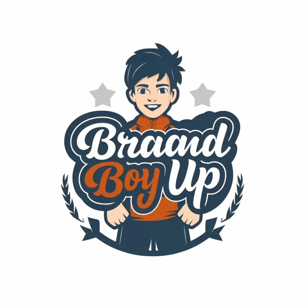 logo, Boys, with the text "Brand boy up", typography, be used in Religious industry