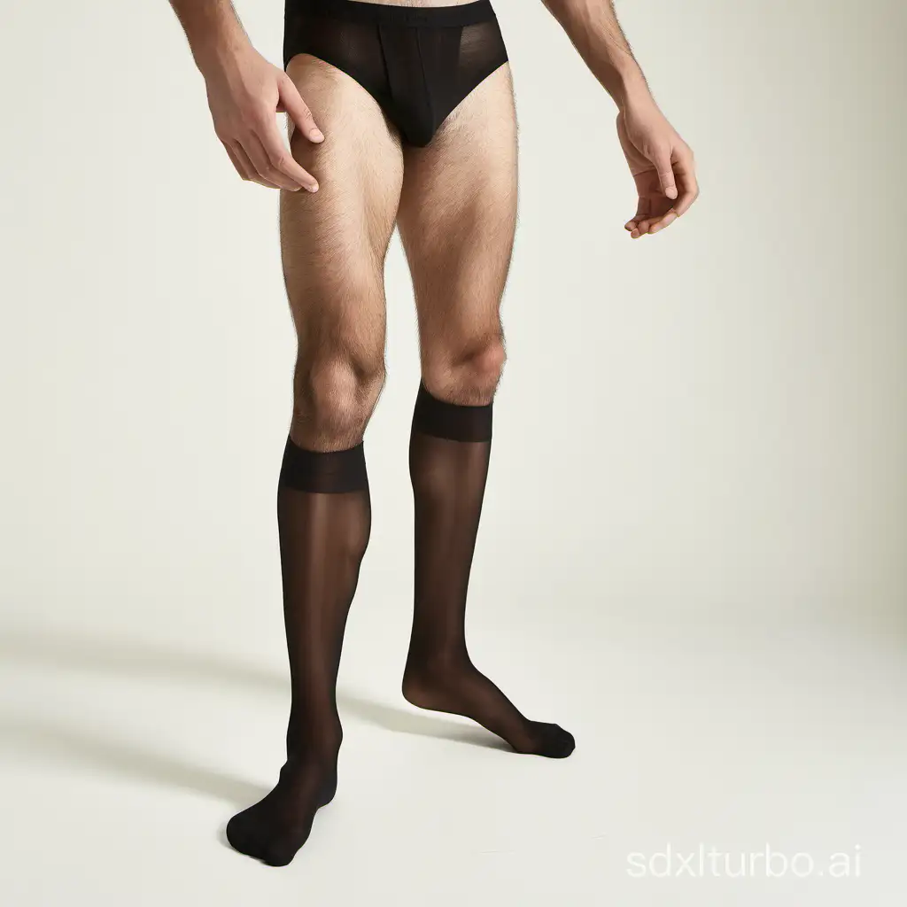 Stylish-Man-Wearing-Sheer-Socks-with-Confidence