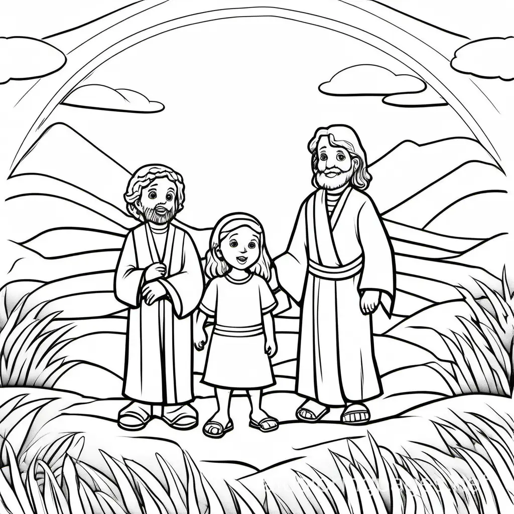 Simple-Biblical-Forgiveness-Coloring-Page-Line-Art-with-Ample-White-Space