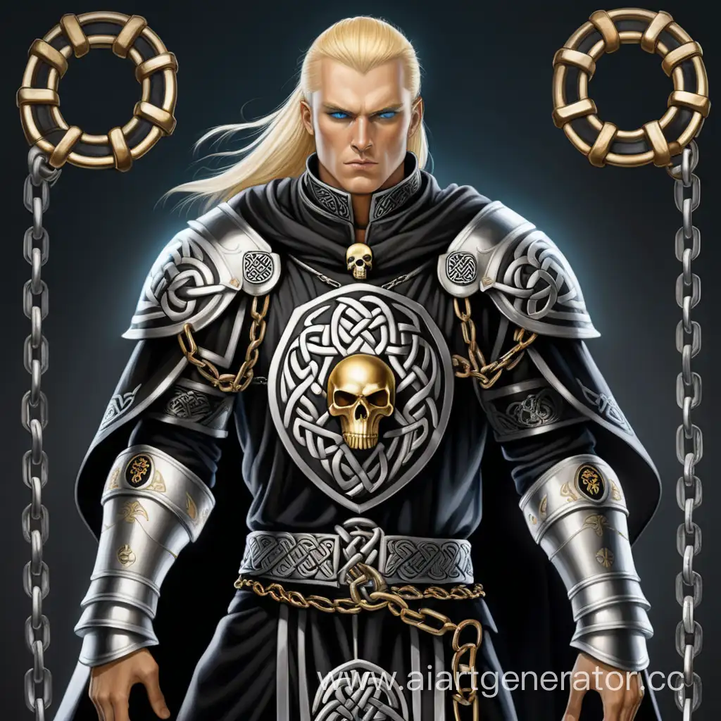 Celtic-Knight-with-PlatinumGolden-Hair-and-Blue-Eyes-in-White-Armor