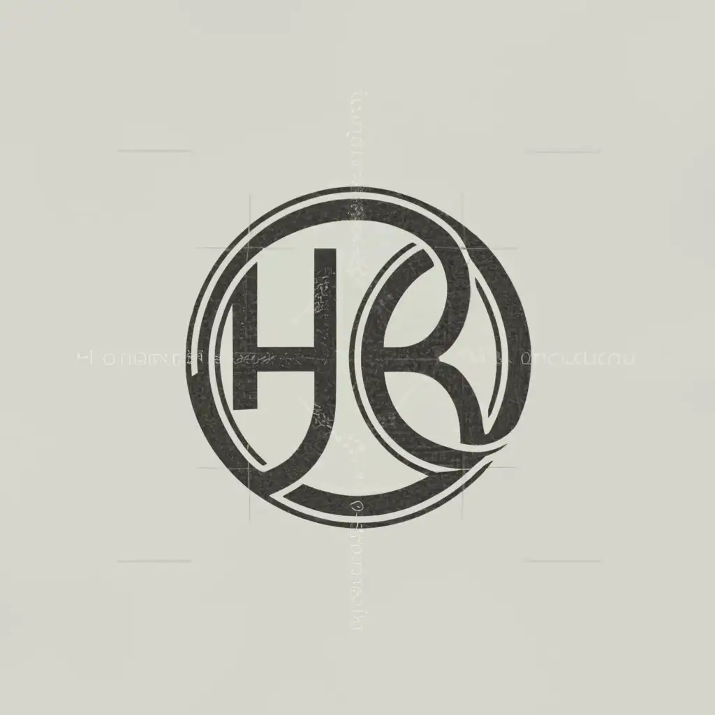 a logo design,with the text "HR", main symbol:Engagement,Moderate,be used in Religious industry,clear background