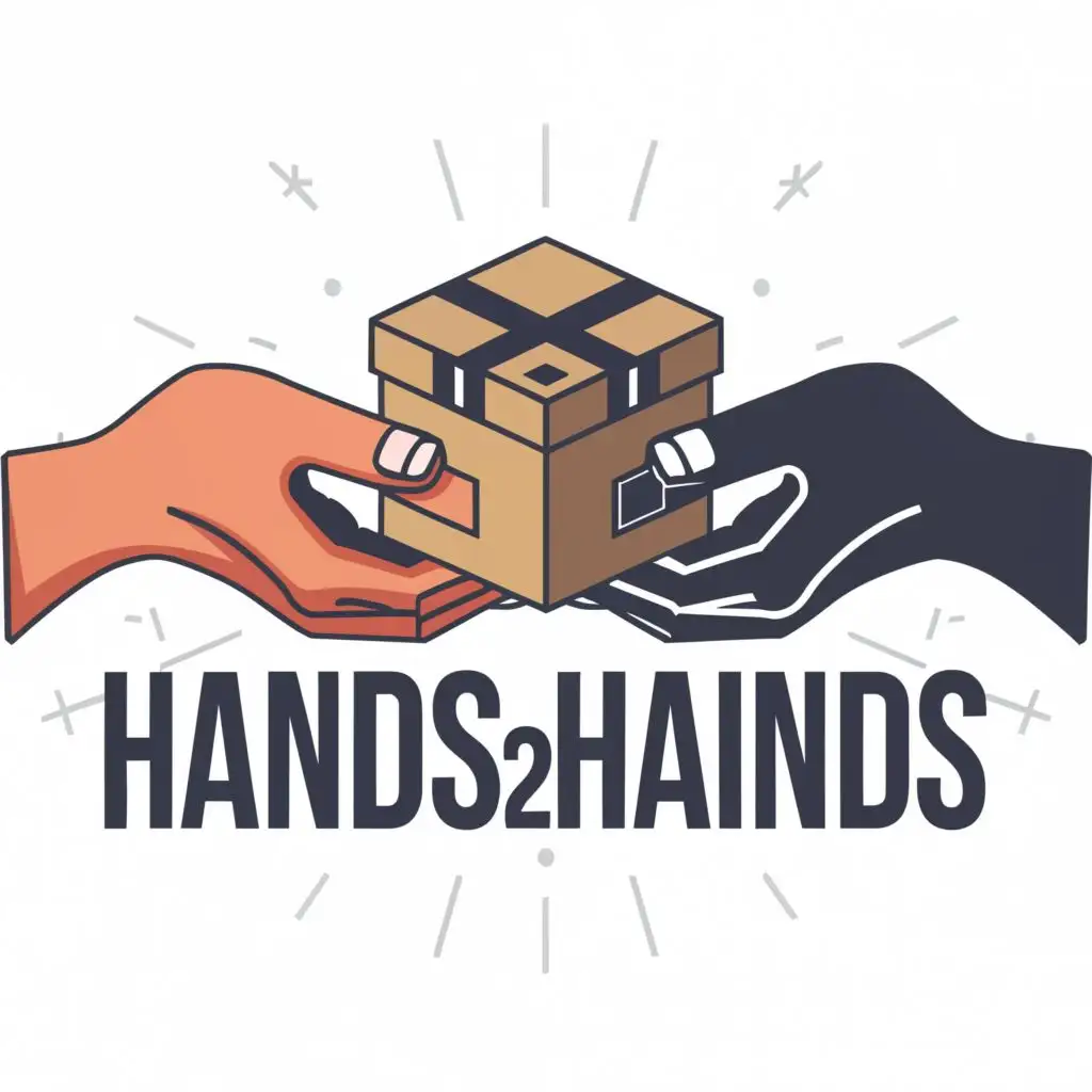 LOGO-Design-For-Hands2Hands-Symbolic-Gesture-of-Giving-with-Elegant-Typography