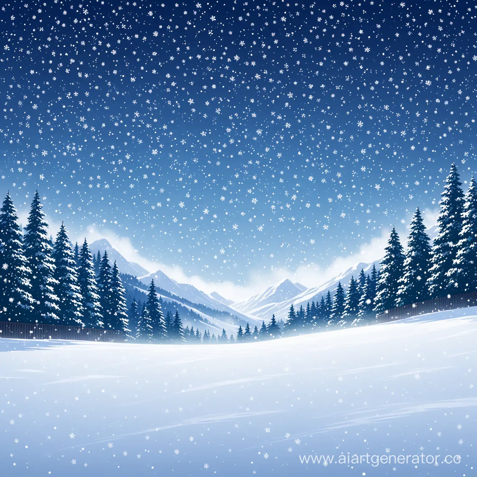 Snowfall-on-a-Winter-Landscape