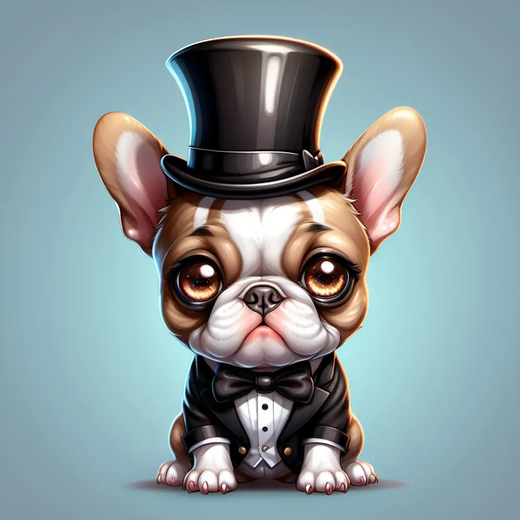 French bulldog hot sale with hat