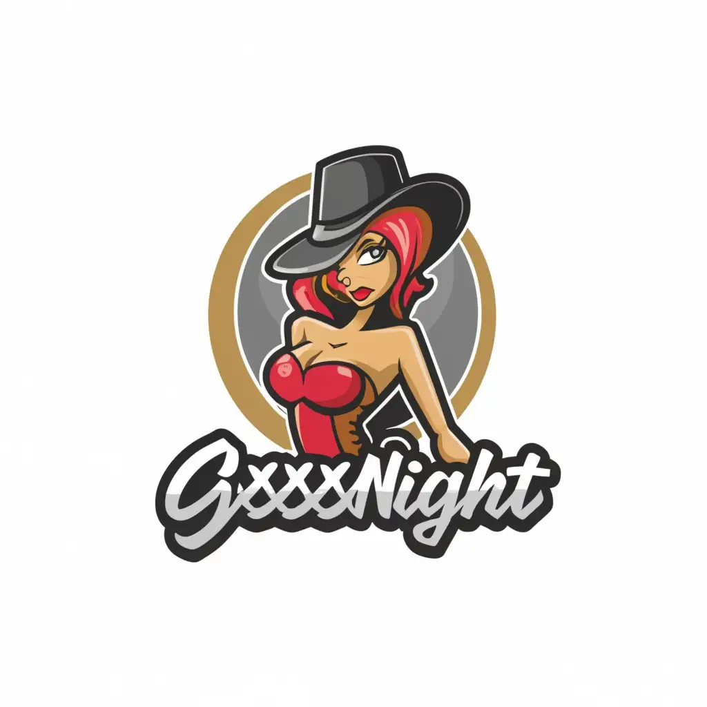 LOGO-Design-for-Gxxxnight-Sleek-Text-with-Sensual-Chat-Room-Icon-on-Clear-Background
