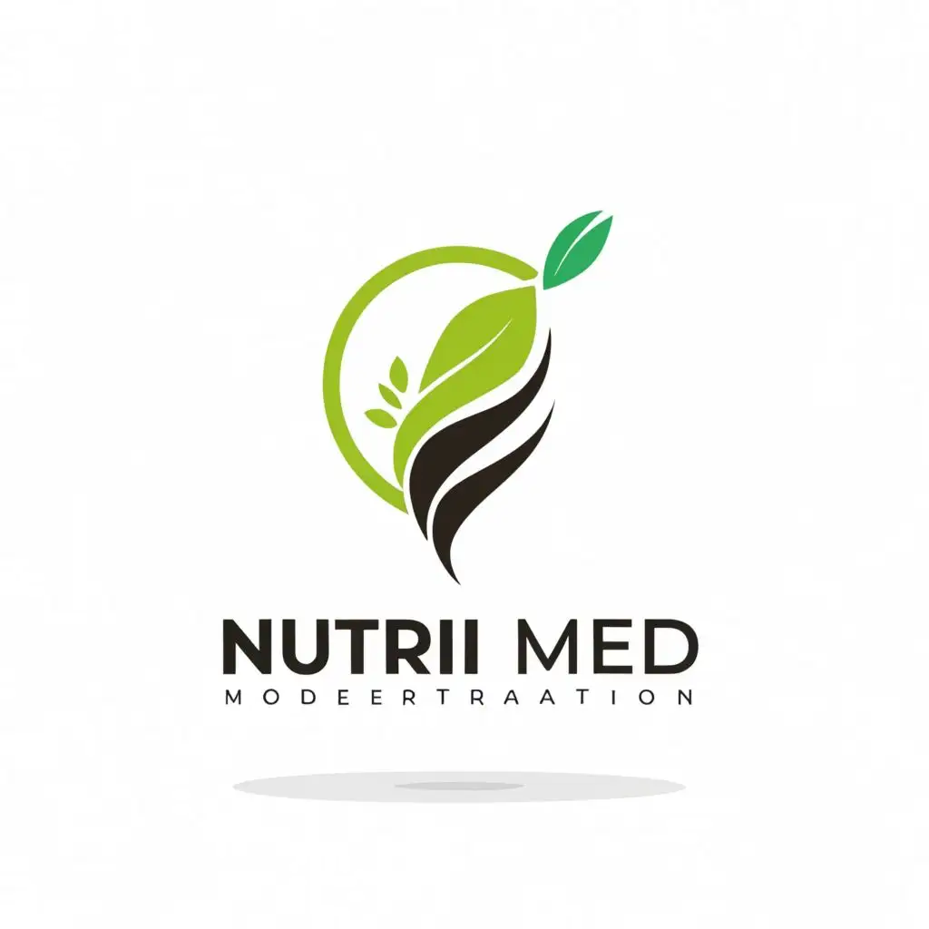a logo design,with the text "Nutri Med", main symbol:Health sign,Moderate,be used in Medical Dental industry,clear background