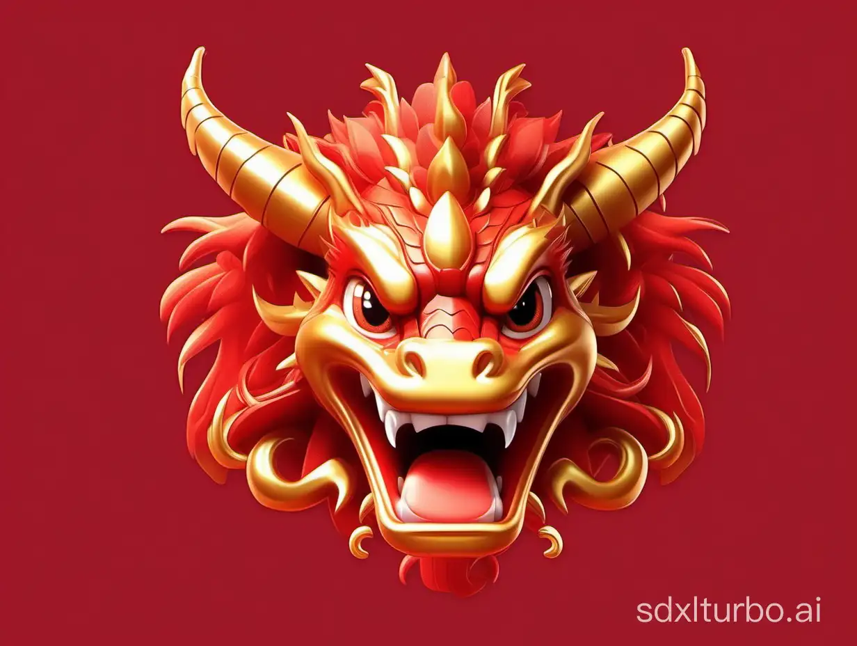 Joyful Festive Chinese Dragon Cartoon Avatar in Pixar Style | SDXL Free ...