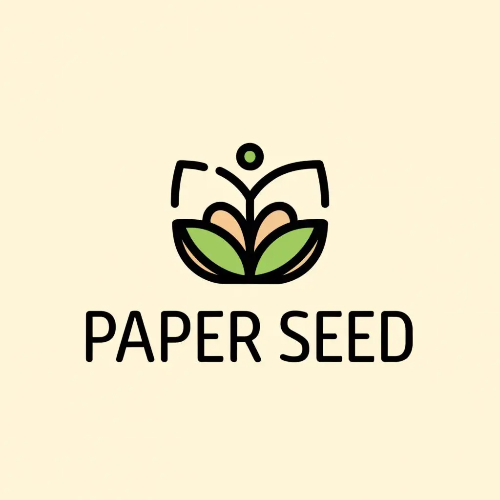 LOGO-Design-for-Paper-Seed-Minimalistic-Aesthetic-with-Seed-and-Paper-Motif
