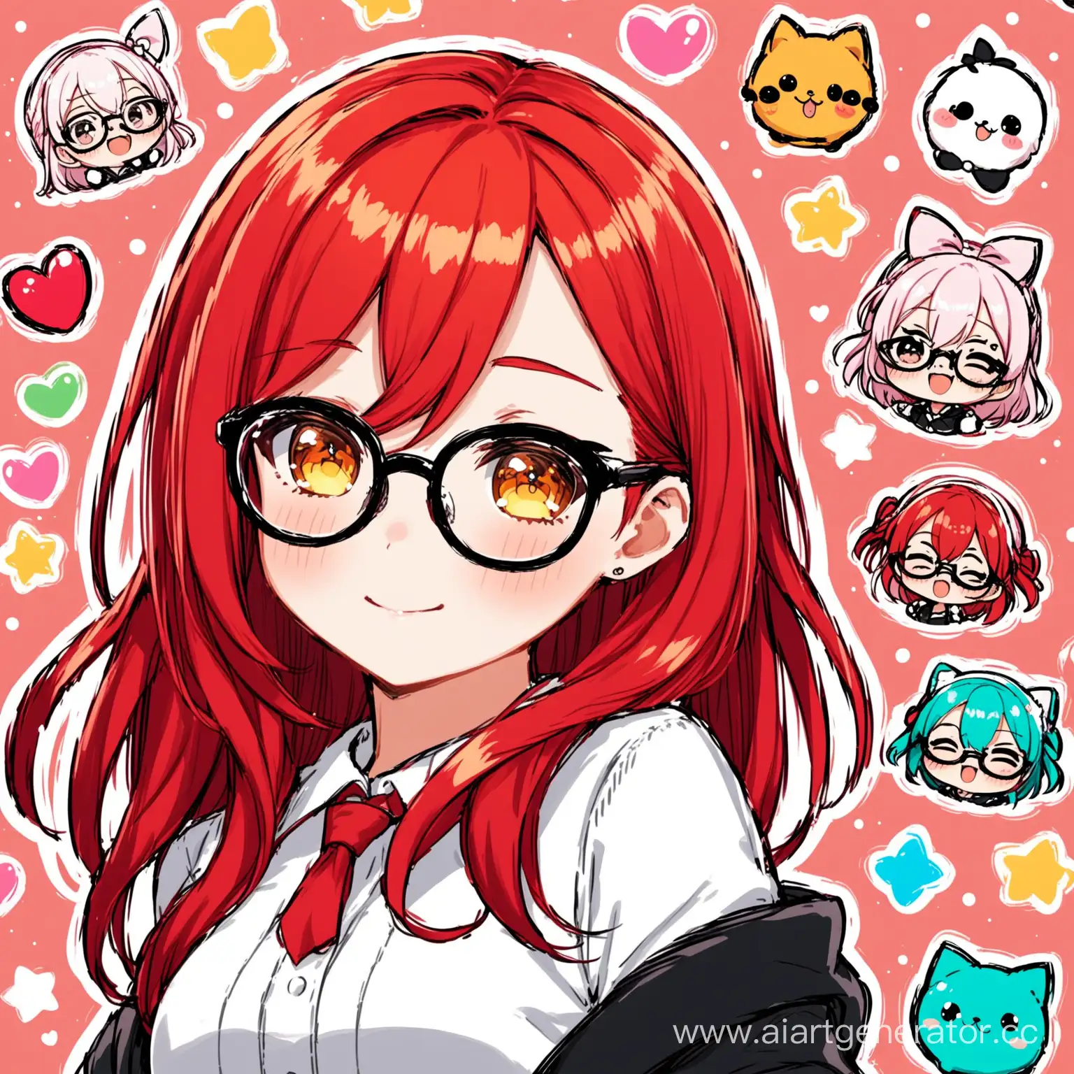 RedHaired-Girl-with-Glasses-Character-Illustration-from-Gacha-Life