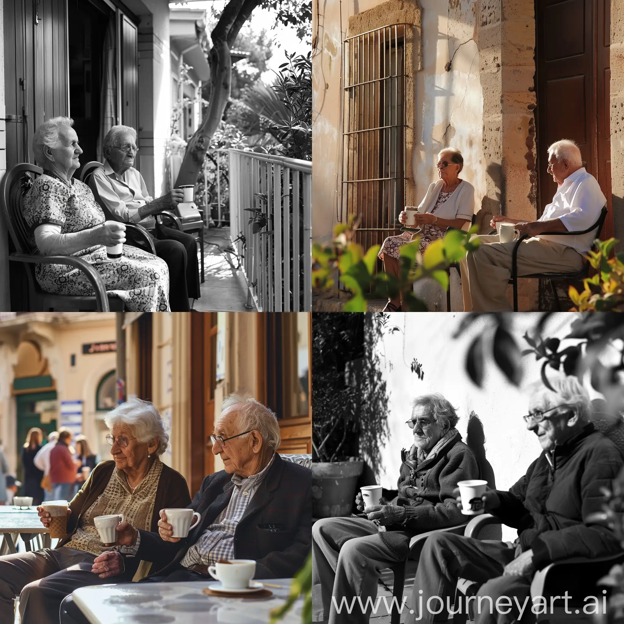 Elderly-Enjoying-Coffee-on-Terrace