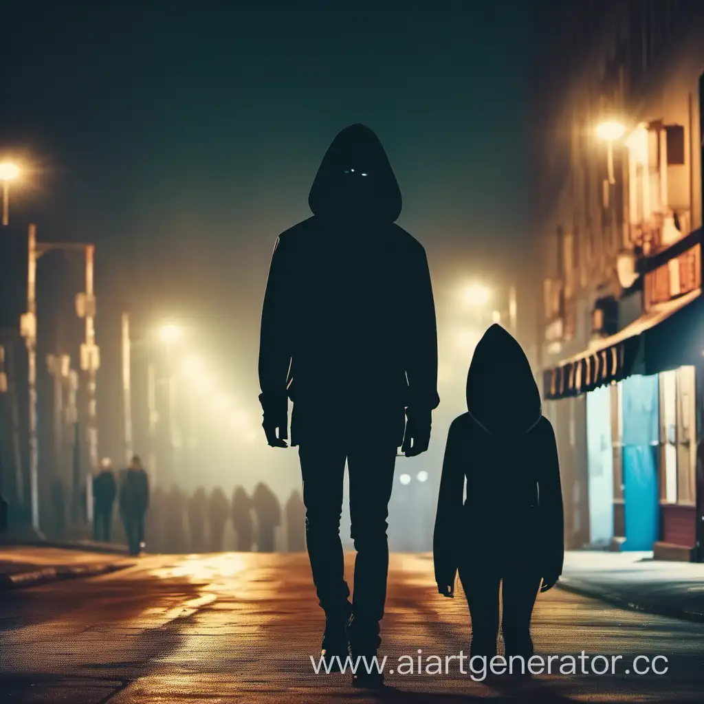 Mysterious-Couple-Strolling-Through-Enchanting-Night-Streets