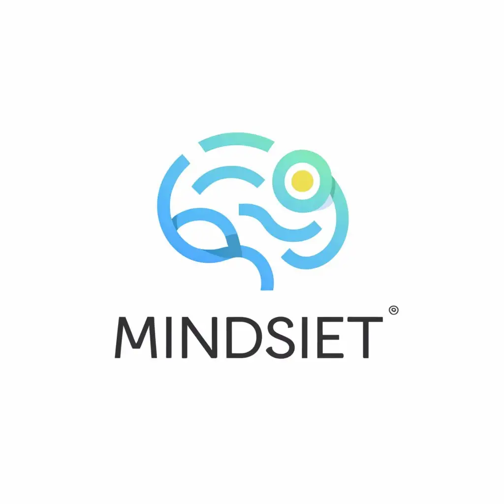 a logo design,with the text "mindset", main symbol:mindset,Minimalistic,clear background