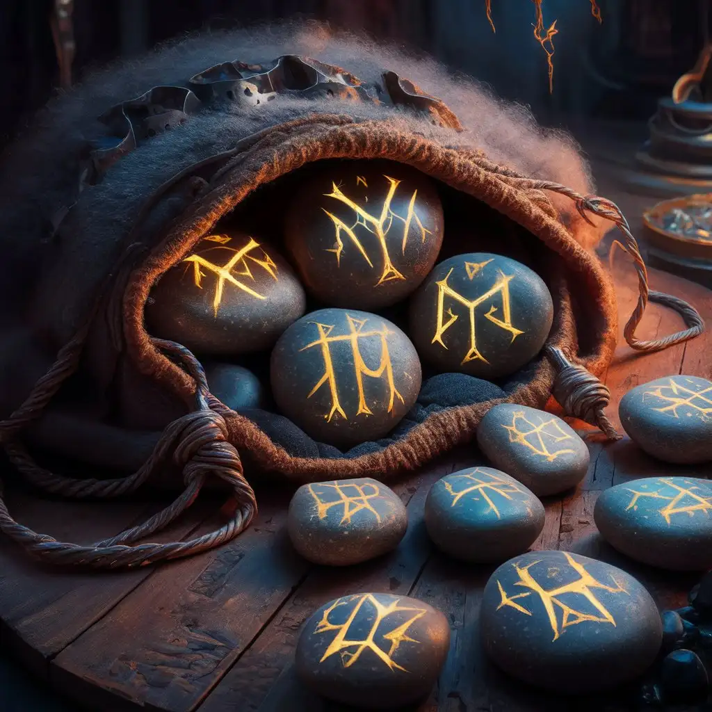 Enchanting-Magic-Pouch-with-Intricate-Stone-Runes