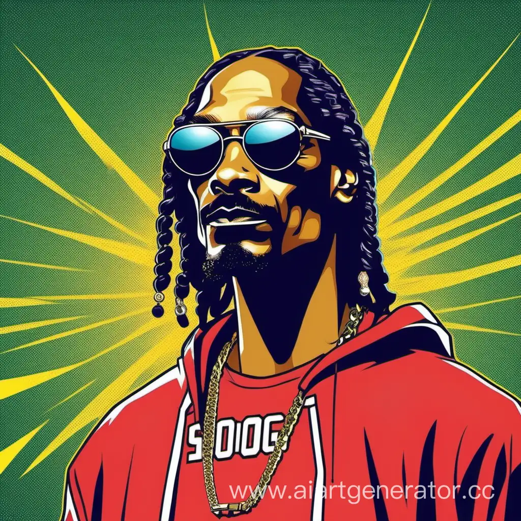 Rapper Snoop Dogg is the main character of the superhero cartoon