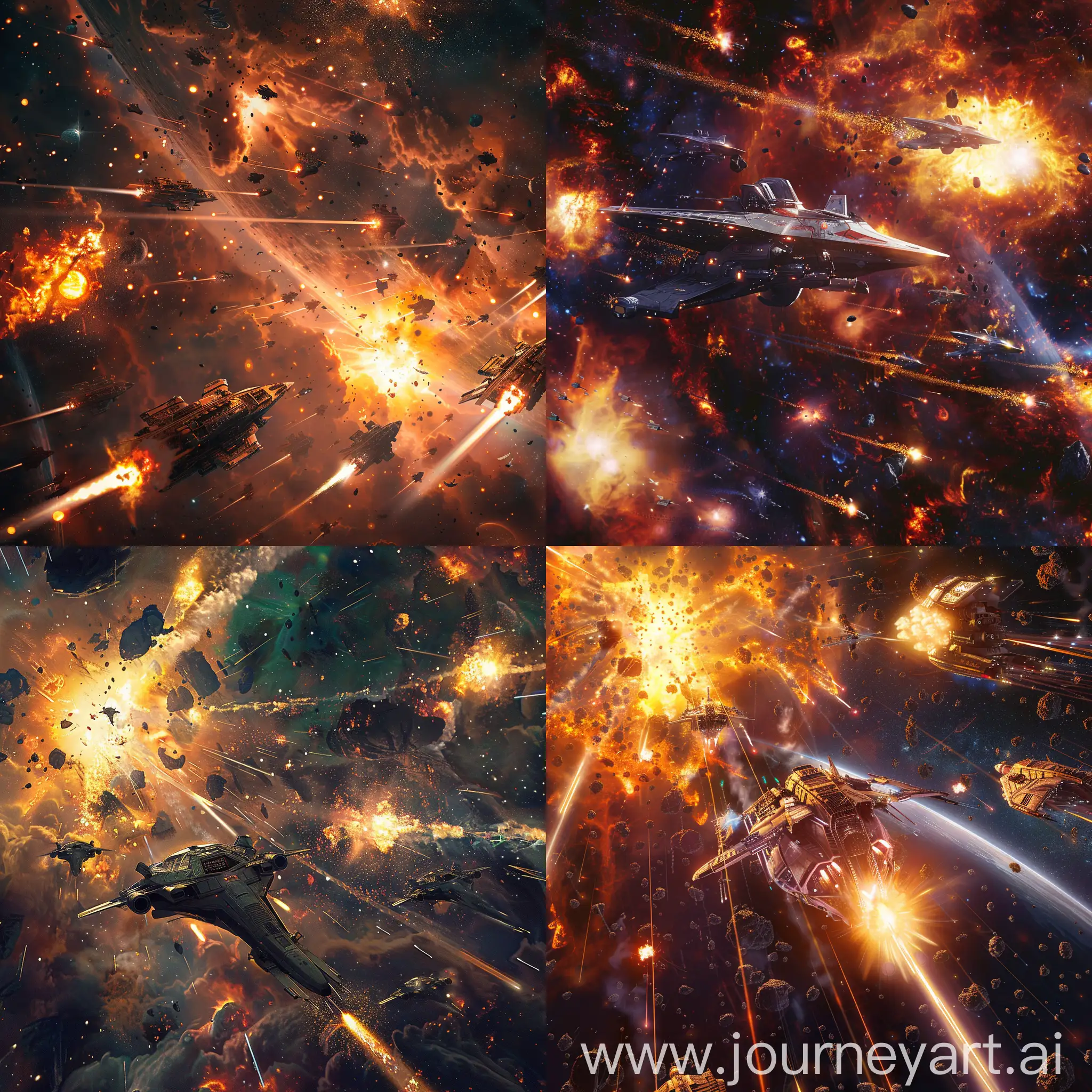 Epic-Space-Battle-with-Exploding-Stars