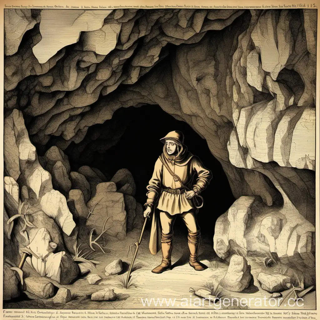 Cave explorer of the 15th century