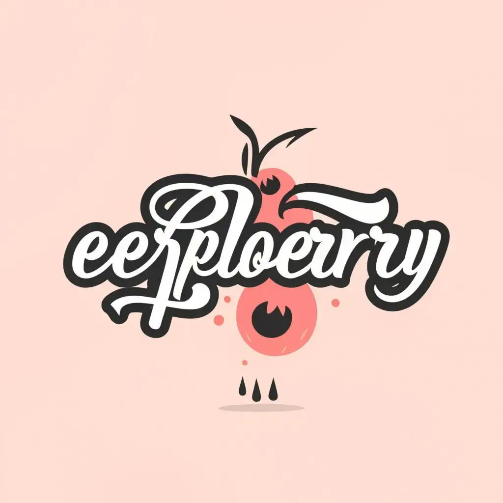 logo, Fashion, with the text "eepleberry", typography, be used in Internet industry