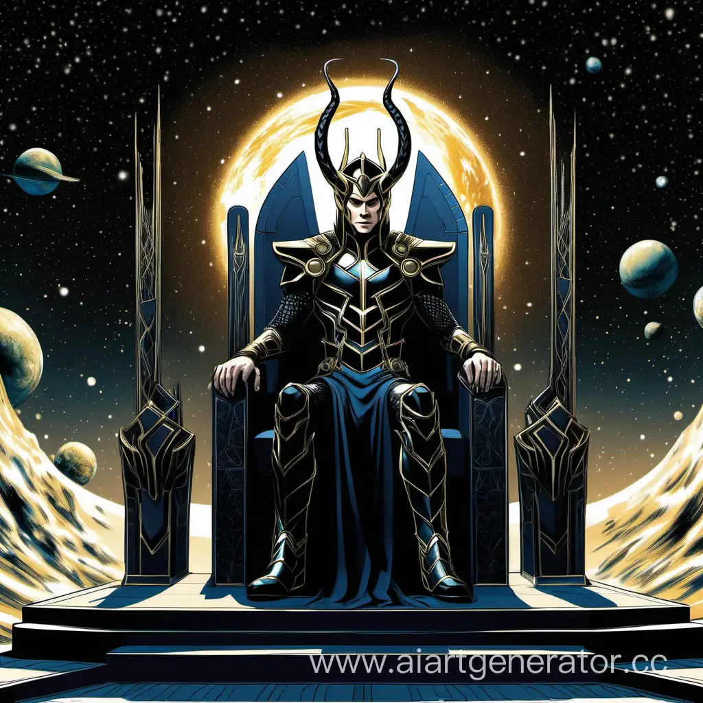 Loki-in-Black-Armor-Ruling-the-Cosmic-Throne