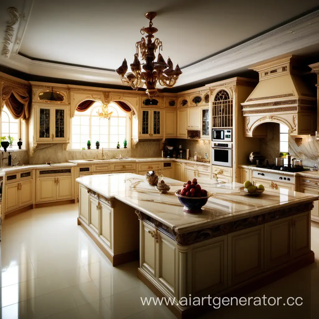 Luxurious-Kitchen-of-an-Affluent-Family
