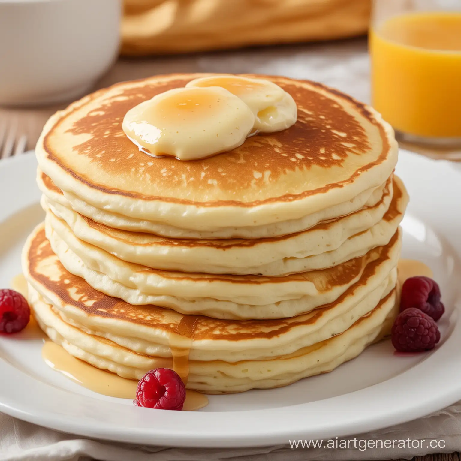 Delicious-Fluffy-Pancakes-Breakfast
