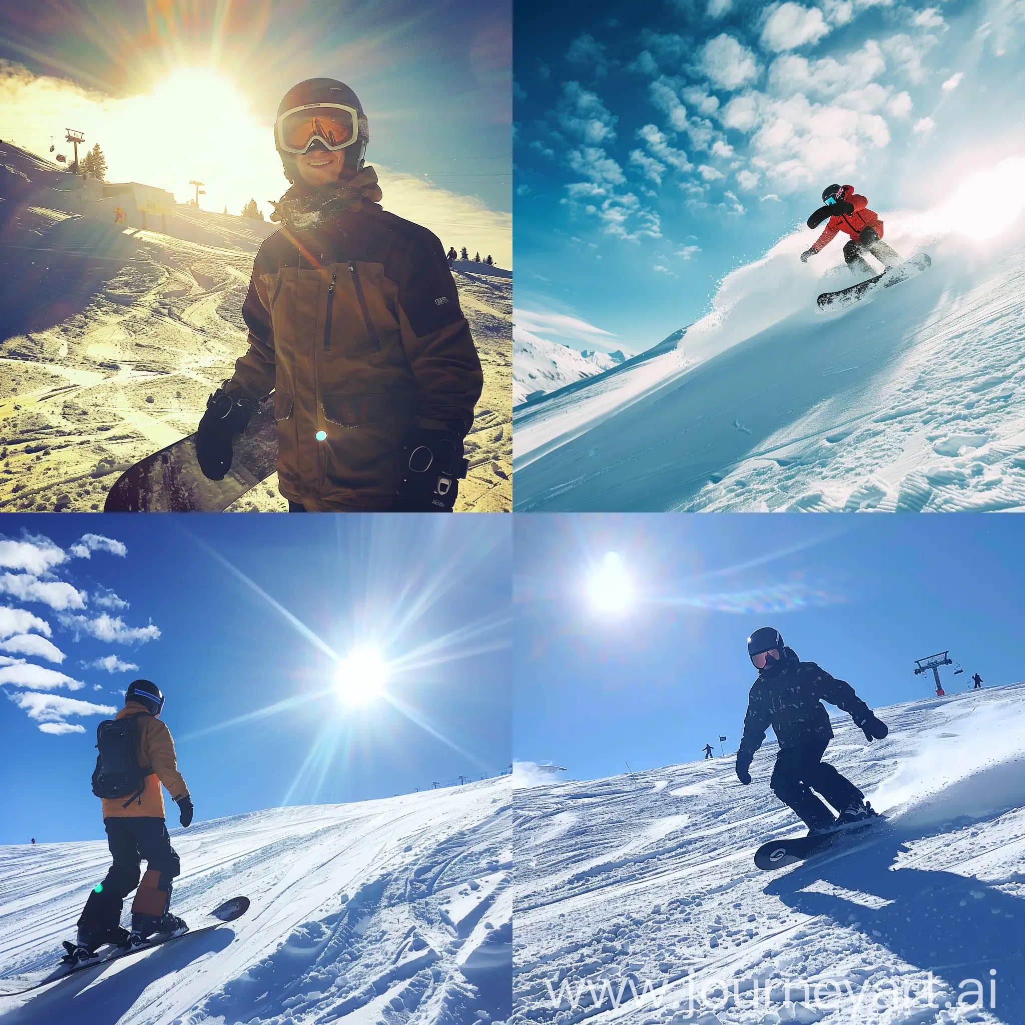 Sunny-Day-Snowboarding-Adventure