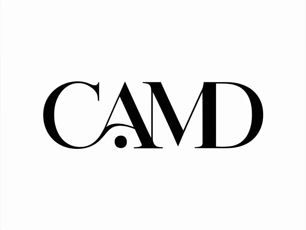 je veux un logo de  manageur avec cest lettre  C.A.M.D