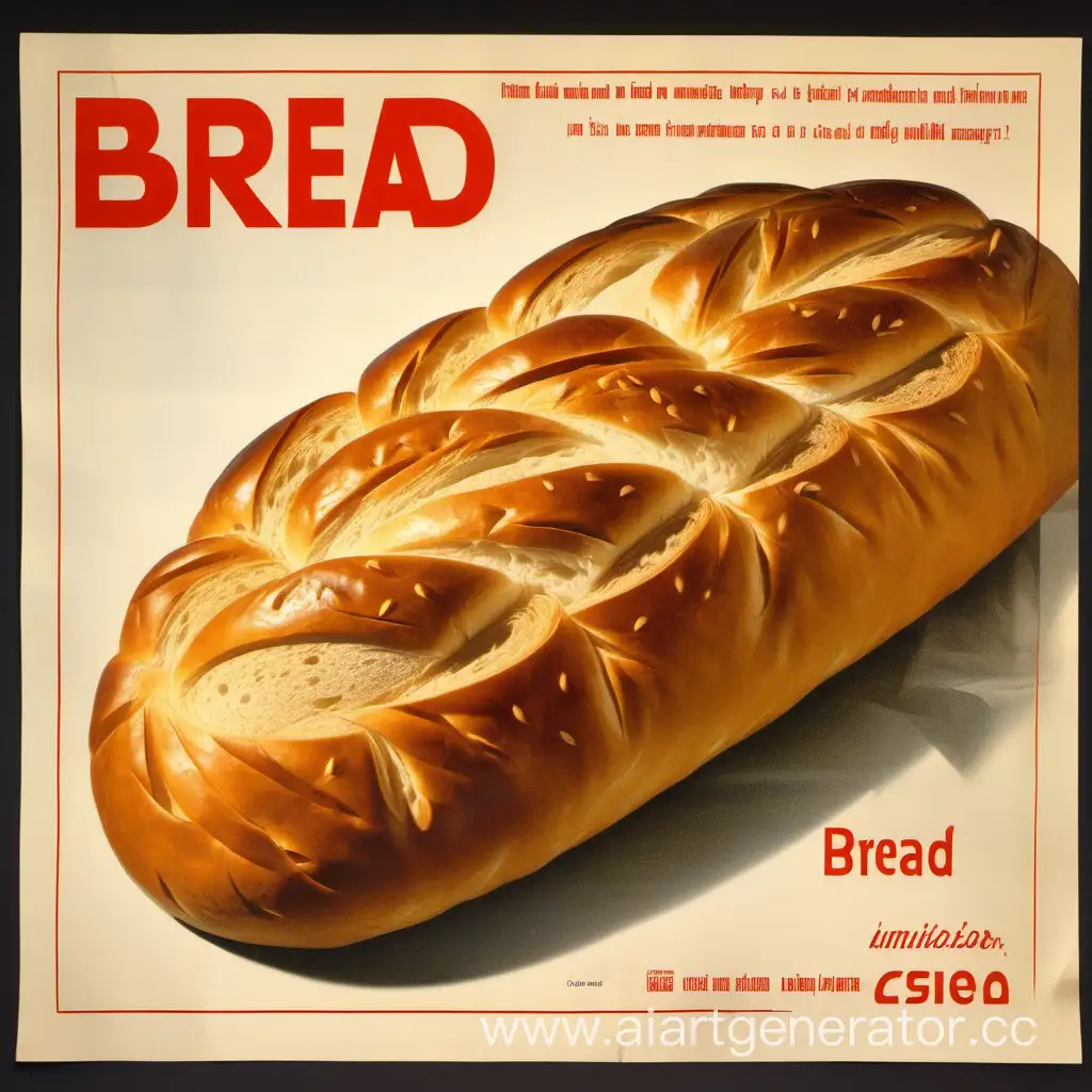 USSRStyle-Ultra-Realism-Prominent-Bread-Advertisement