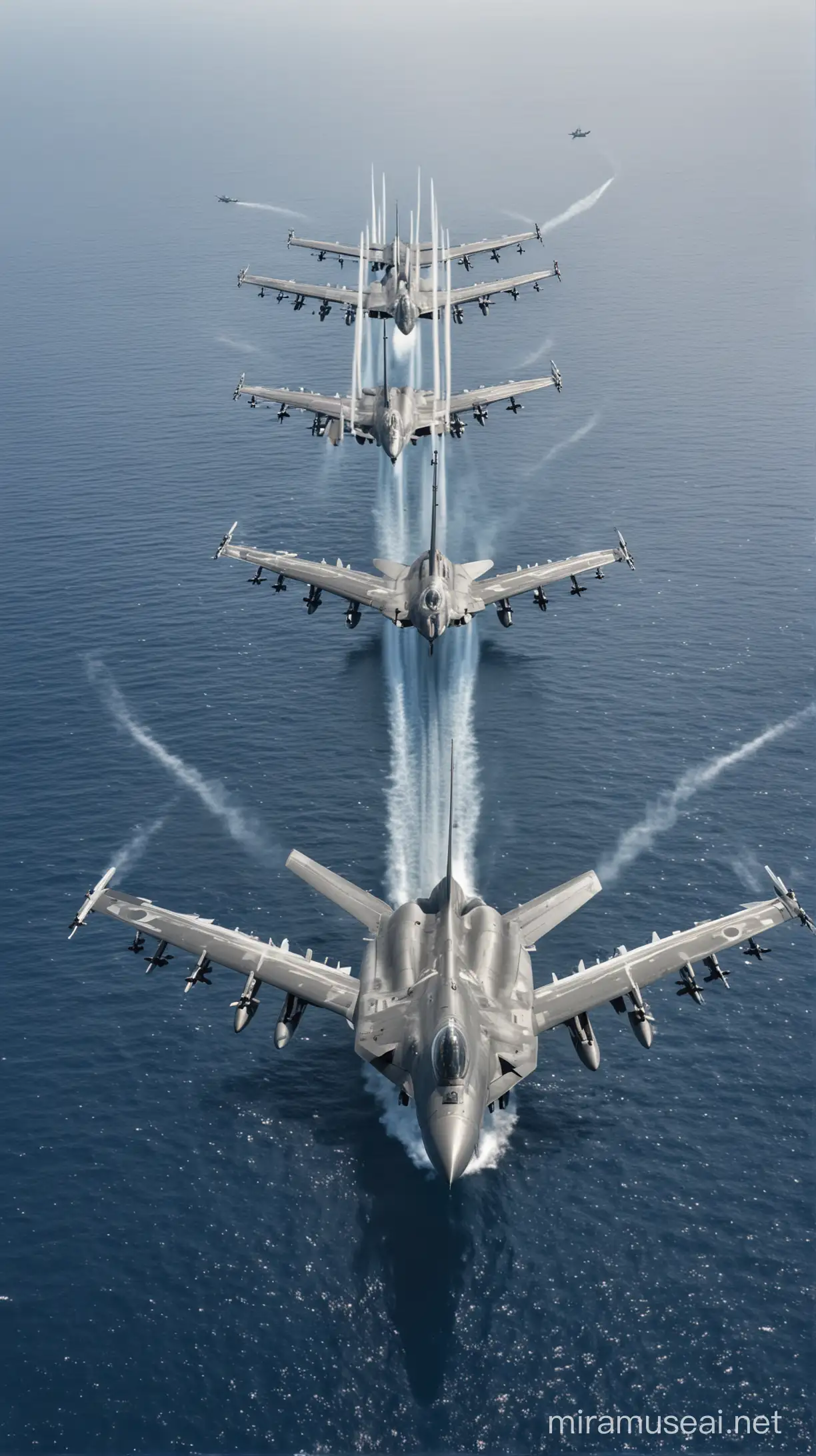 Military Ships Carrying Jet Aircraft